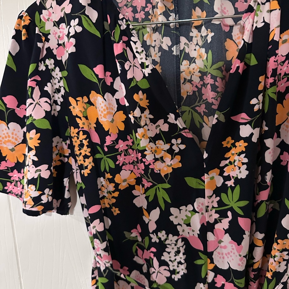 Floral Wrap Dress